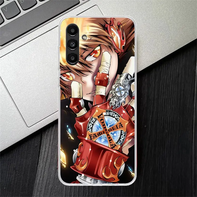 Katekyo Hitman Reborn Phone Case For Samsung Galaxy A14 A15 A13 A12 A54 A55 A53 A52 A34 A35 A33 A32 A24 A25 A23 A22 A04S A03S A0