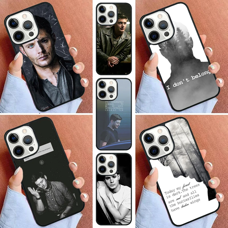 dean winchester supernatural Phone Case For iPhone 16 15 14 Pro max 11 13 12 Mini Max SE 2020 6S 7 8 Plus Cover Capa