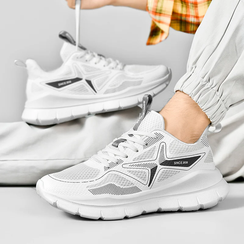 High Quality Couple Sneakers Hot Selling Spring Men Women Soft Anti Slip Outdoor Run Shoes Ultra Light GYM Training Tennis Shoes image 5