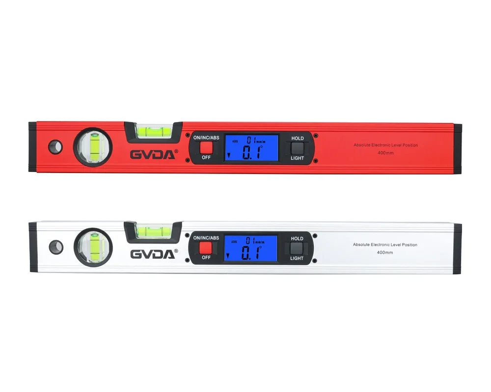 GVDA Digital Spirit level Bubble Magnetic Electric Level 360 degree Angle Finder Protractor Inclinometer Horizontal Scale Ruler