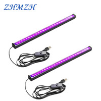 UV GEL Curing Light T5 4W LED USB DC5V 380-400nm UVA Adapter Laptop Banknote Verification Jewelry Appraisal Fluorescence Artwork