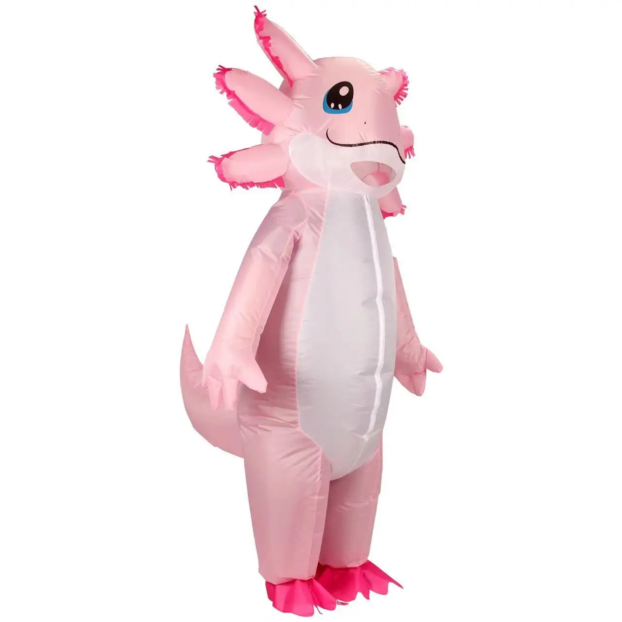 INS Hot Pink Salamander Inflatable Costume Halloween Event Party Decorations Carnival Stage Show Props Clothes