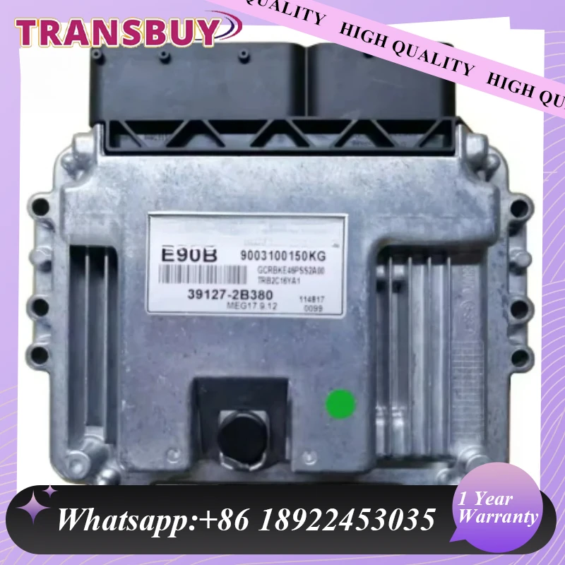جديد 39127-2B380 محرك السيارة لوحة الكمبيوتر وحدة تحكم إلكترونية MEG17.9.12 E90B لشركة هيونداي 9127-2B700 ECU #2