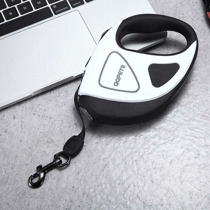 No Battery LED Pet Dog Retractable Leash for Small Large Dogs Automatic Puppy Big Dog Lead Walking Pitbull Bull Terrier Pet Belt