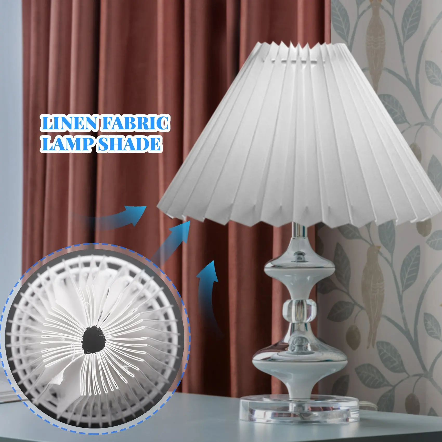 

A67P-Pleats Абажур Настольная лампа Торшеры Плиссированный абажур в японском стиле Креативный абажур для настольной лампы Лампы для спальни