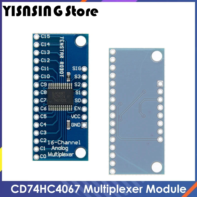 CD74HC4067 16-Channel Analog Digital Multiplexer Breakout Board Module Smart Electronics