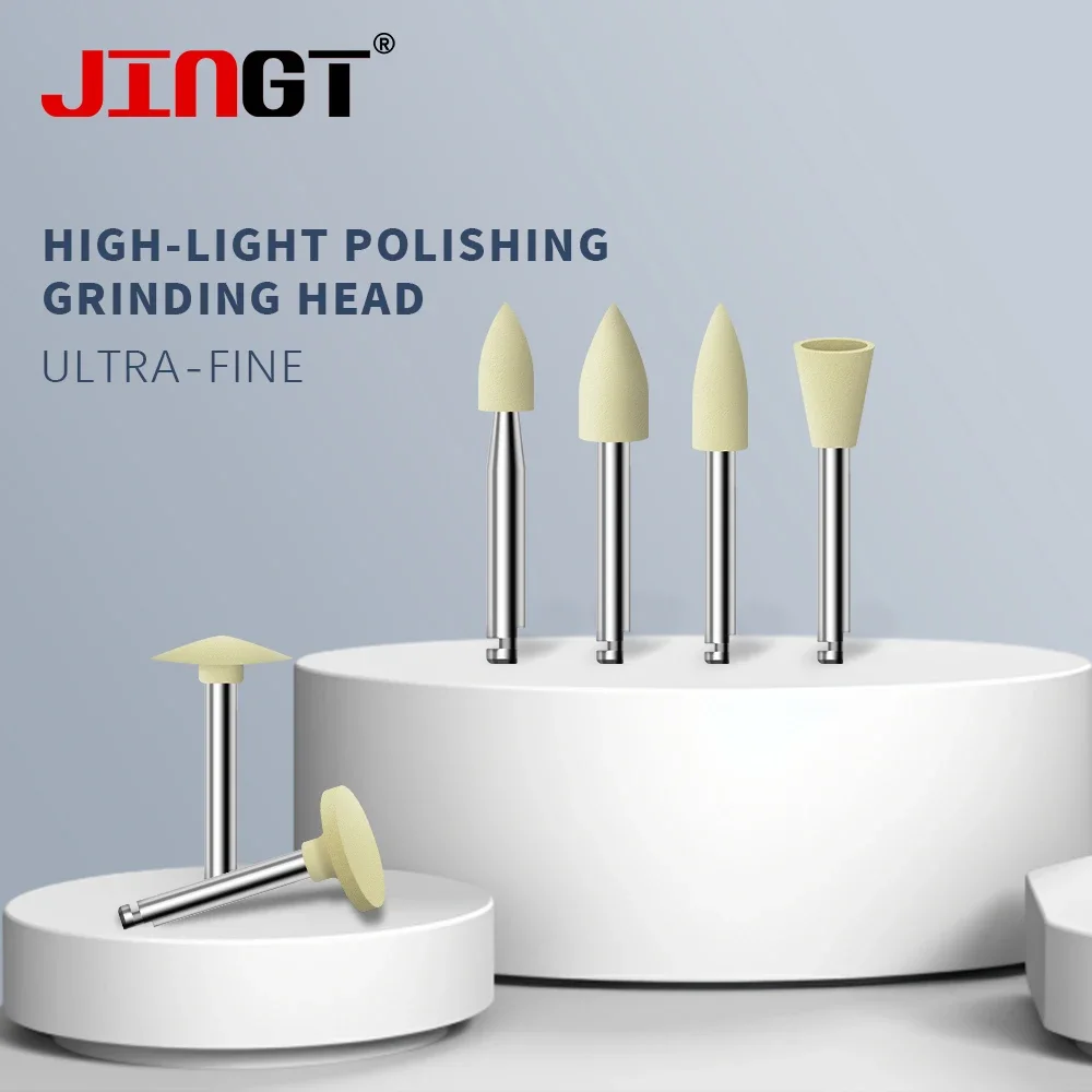 JINGT GDR Dental Polishing Head Ultra-Fine Particle Size for High-Gloss Polishing Achieving Efficient Superior Abrasion Result