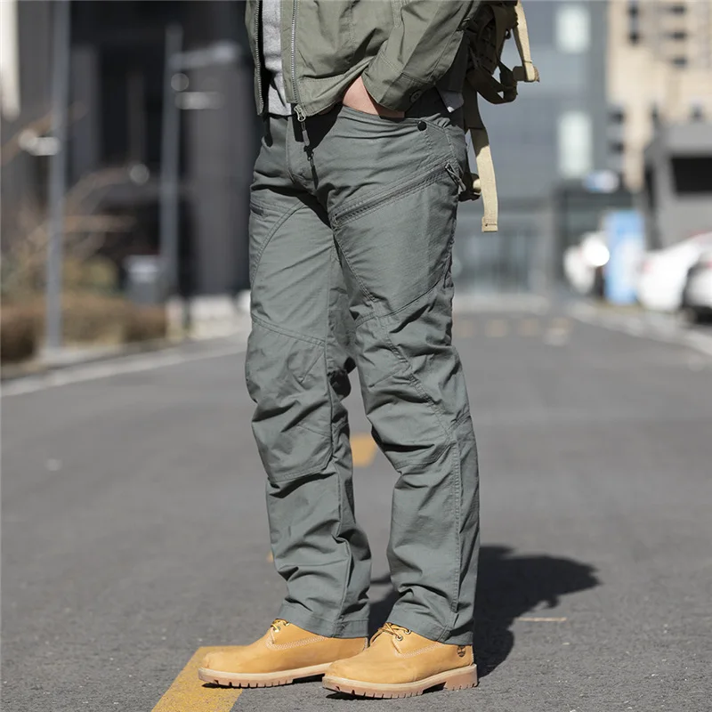Tactical Tom Striker Tactical Pants Men's Loose Army Fans Training Pants Anti Splashing Water Spring and Autumn Outdoor Work Pan