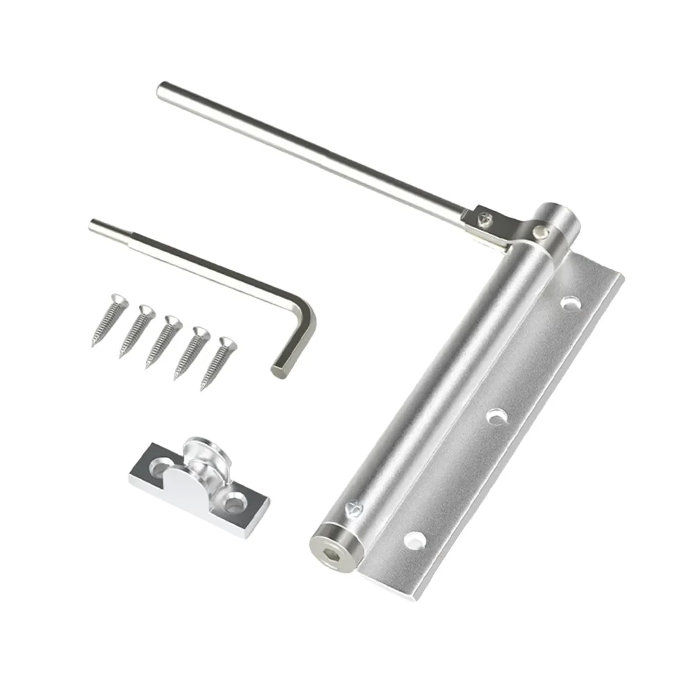 Door Safety Aluminum Door Closer Spring Buffer Door Closer Automatic As Shown In The Picture Regular Door Suitable