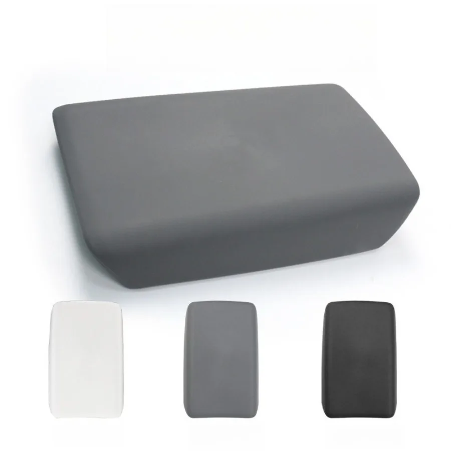 غطاء صندوق مسند الذراع TPE - زخرفة زخرفية واقية لتعديل داخلي طراز Tesla 3/Y