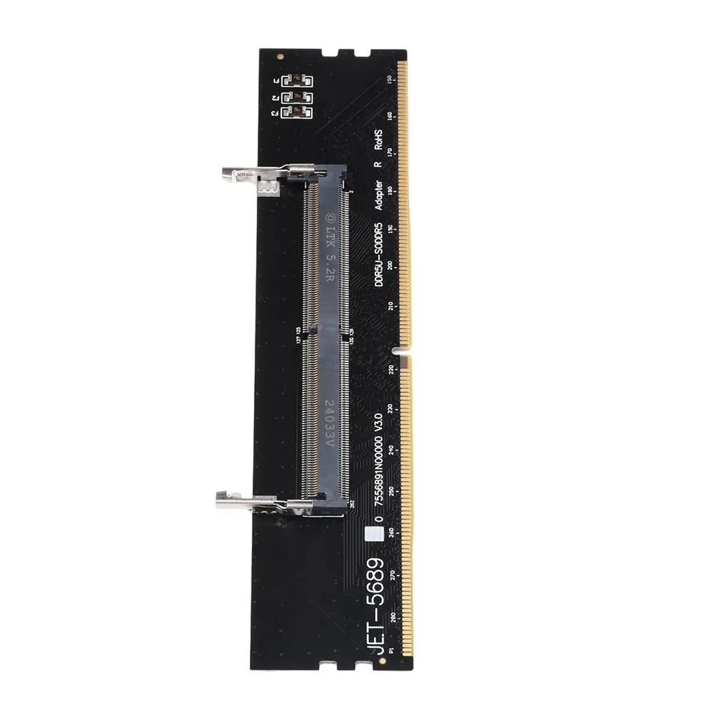 DDR5 DDR4 DDR3 Memory Module Test Card  Laptop to Desktop Connector SO-DIMM to PC DIMM DDR3 DDR4 DDR5 Test Adapter Card
