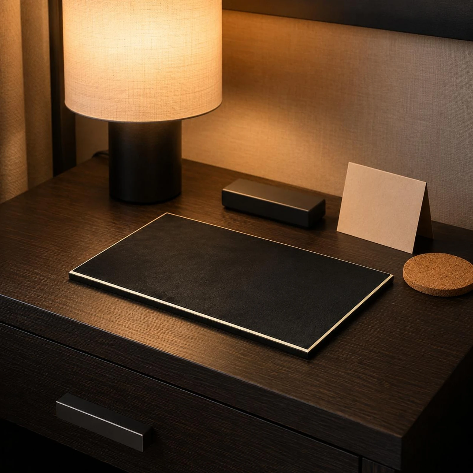 Display Tray Board PU Leather Jewelry Display Tray Presentation Board Raised Edges Household Storage Slimline