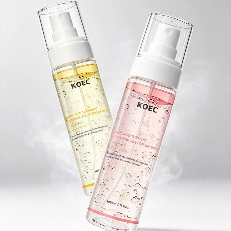 Rice Hyaluronic Acid Facial Moisturizing Spray PDRN Collagen Jelly Gel Spray 100ml Hydrating Soothe Skin Strengthen Skin Barrier