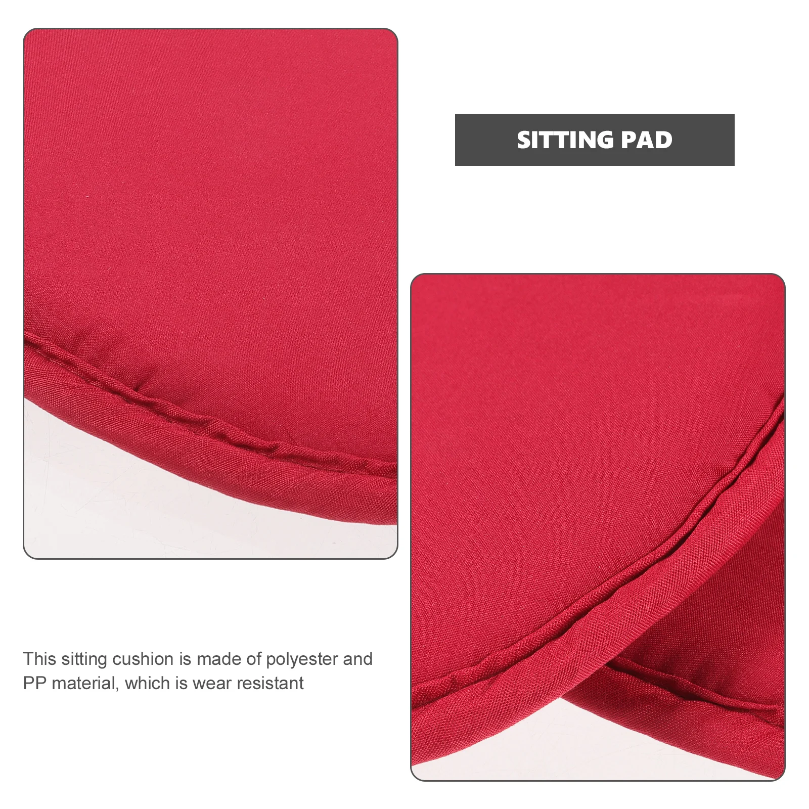 

2pcs Outdoor Cushion Camping Round Sitting Pad Picnic Hiking Park Portable Ground Mat Durable Comfortable Pad For Camping