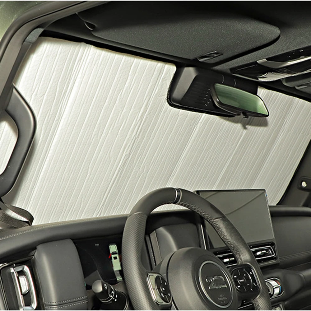 

Подходит для BAIC 212T01 2024-2025: Комплект для модификации салона — полная солнцезащитная панель на стекло для защиты от солнца