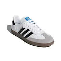 Adidas Originals Samba Og Skateboarding Shoes Soft And Comfortable Shoes Light Breathable Men's Women's White B75806