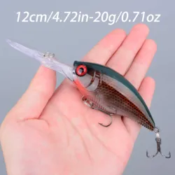 Señuelo Jerk Crank flotante minnow duro para truchas
