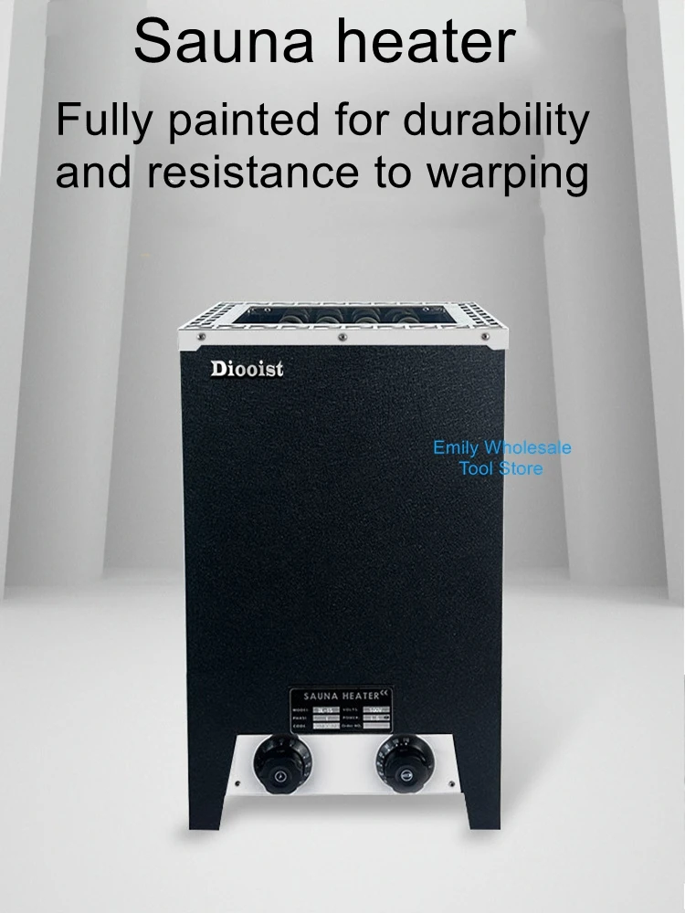 

Stainless steel small sauna stove, sauna room home sweat steaming equipment, internal control furnace, far-infrared