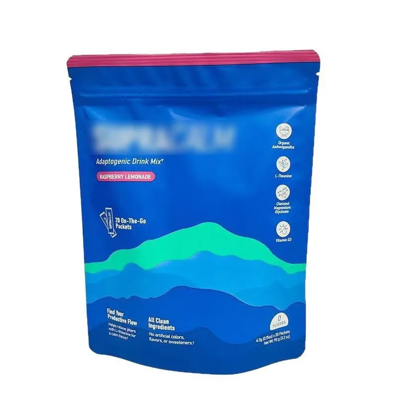 مسحوق المغنيسيوم بالكهرباء بنكهة التوت للاسترخاء والهدوء ودعم النوم #4