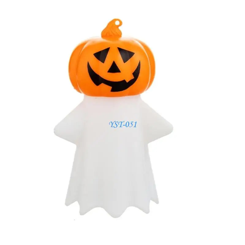 

E15A Halloween Decorative Light Pumpkin Head LED Lamp Spooky Night Light