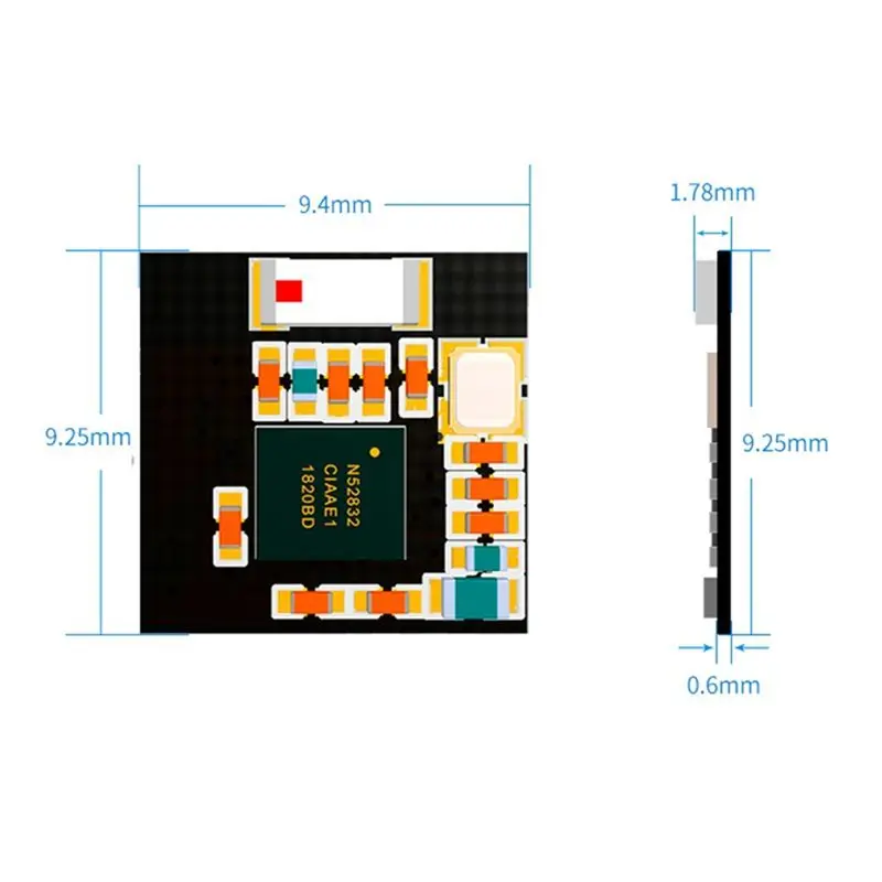 M85K 1 pz NRF52832 modulo wireless 2.4GHz ricetrasmettitore Bluetooth 5.0 ricevitore trasmettitore modulo Bluetooth