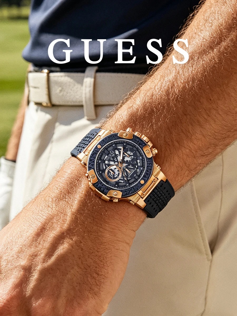 Guess Men's Watch Black Silico - огляд і ціна Smartwatch Guess