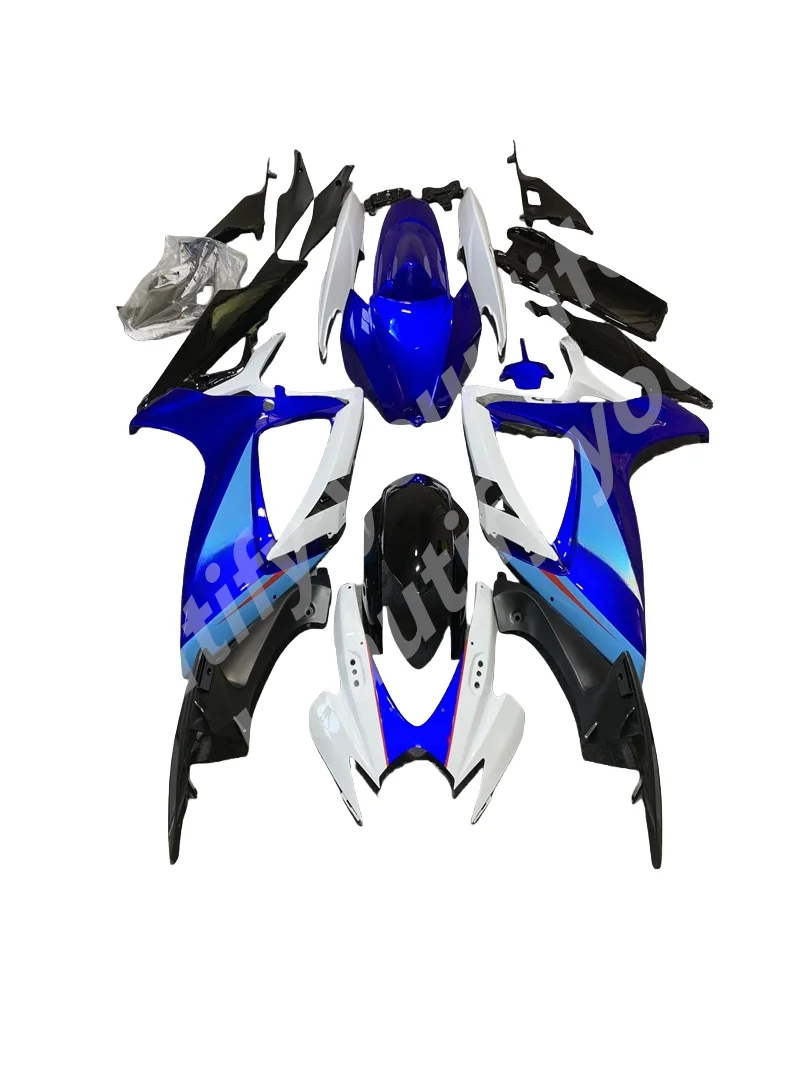 Blue White Black Fairing Kit for G S XR 600 750 K6 06 07 G S XR600 G S XR750 2006 2007 Motobike Fairings