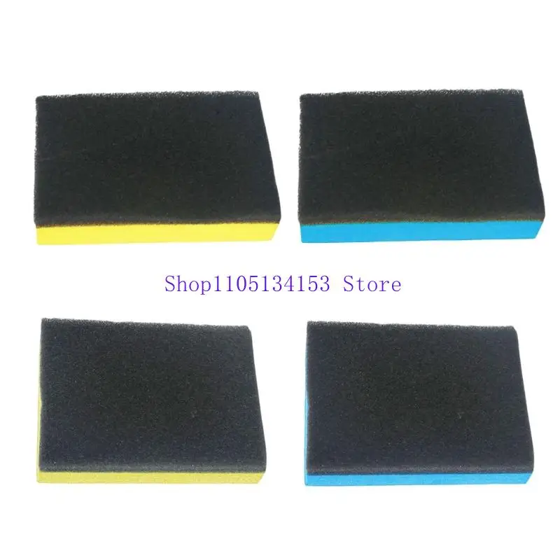 hg89 2pcs Vehicle Waxing Pad Sponges Ceramic Coating Sponge Detailing Accessories