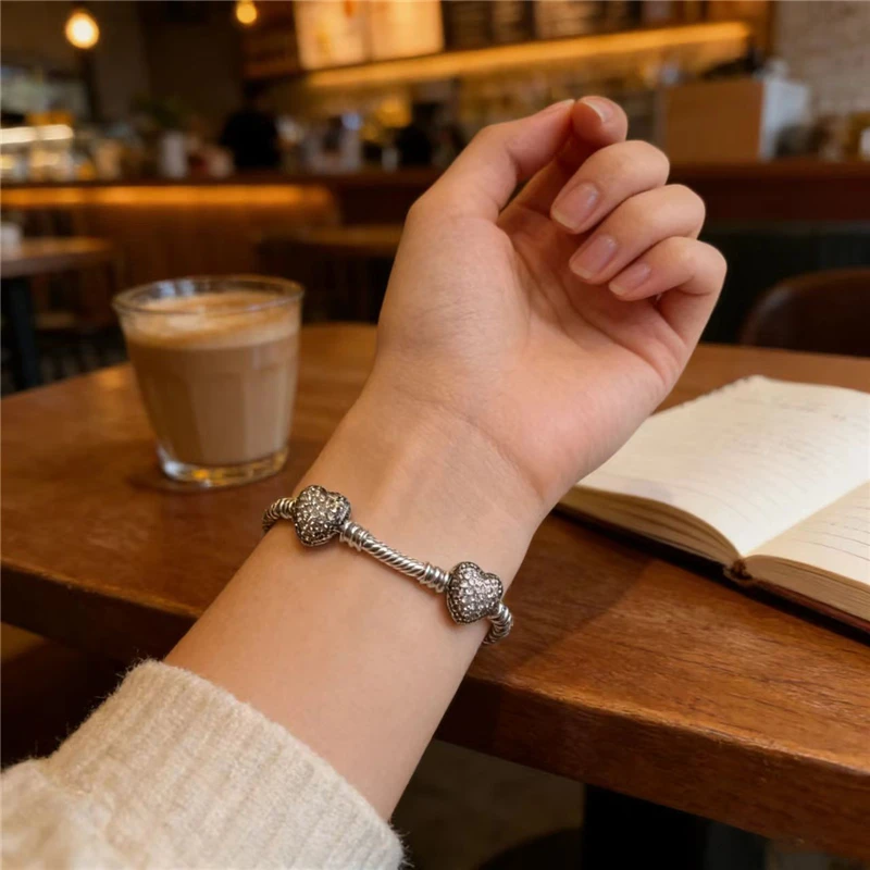 Heißer Verkauf Original 925 Silber Armband-Verlängerung Passend für Original Markenarmbänder Verlängert Damen DIY Exquisites Schmuck-Geschenk – Detail 8