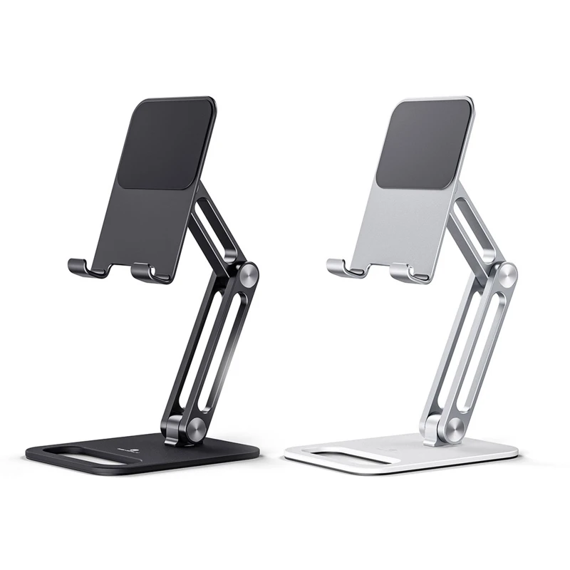 Foldable Tablet Holder Stand 360° Rotation For 5 to 14 inch Tablet Smartphone Bed Desktop Lazy Holder Bracket Support