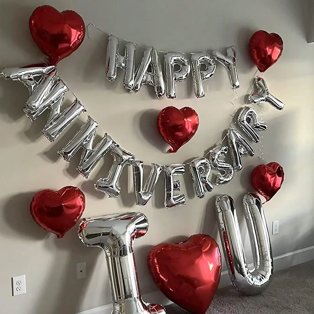 18Pcs Happy Anniver…