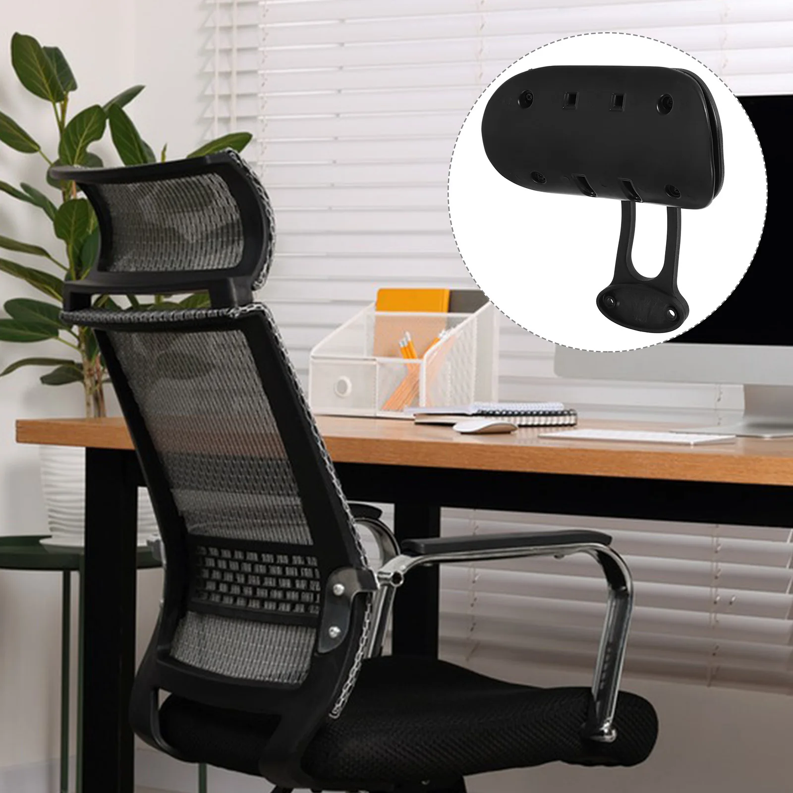 

Office Chair Headrest Adjustable Attachment Comfortable Ergonomic Head Rest Pillow for Desk Computer Chairs Neck Support Cushion