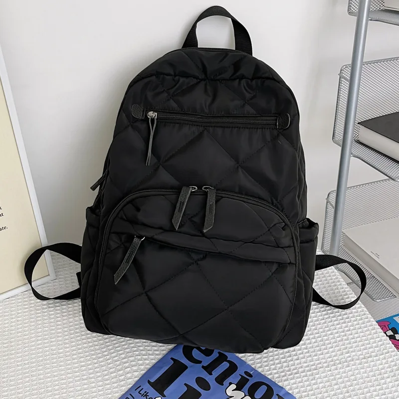 High-capacity Camo Printing Nylon Backpack For Female Casual Tote Bags For Travel Fashion Backpack For Male And Teenagers 2023