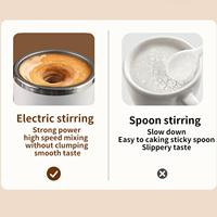 Self Stirring Coffee Mug Electric Rechargeable Mixer Electric Automatic Stirring Mug For Milk Cocoa Hot Chocolate Drinks