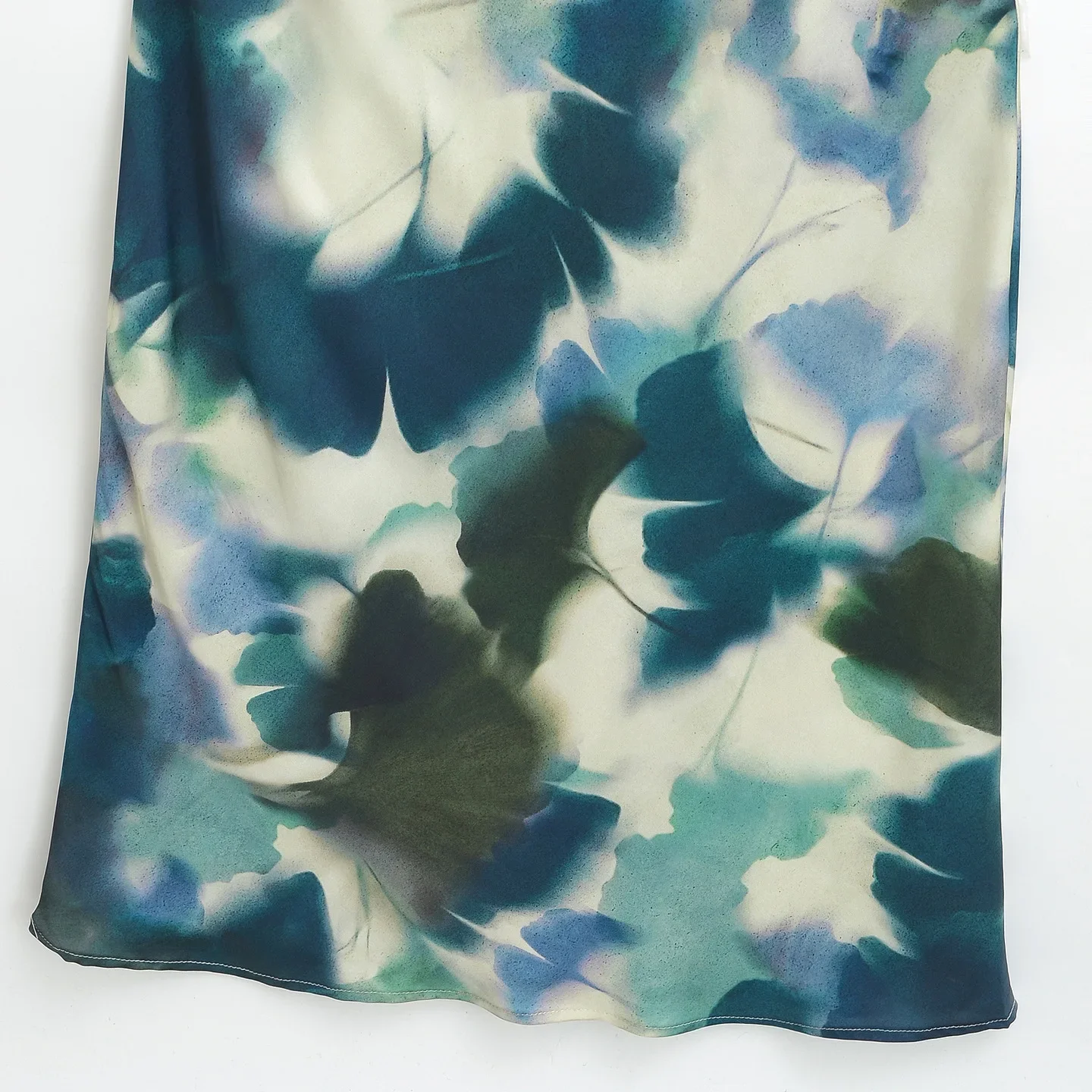 Summer New Fashion Printed Women Sleeveless Dress High Quality Satin Ladies Banquet Long Dresses