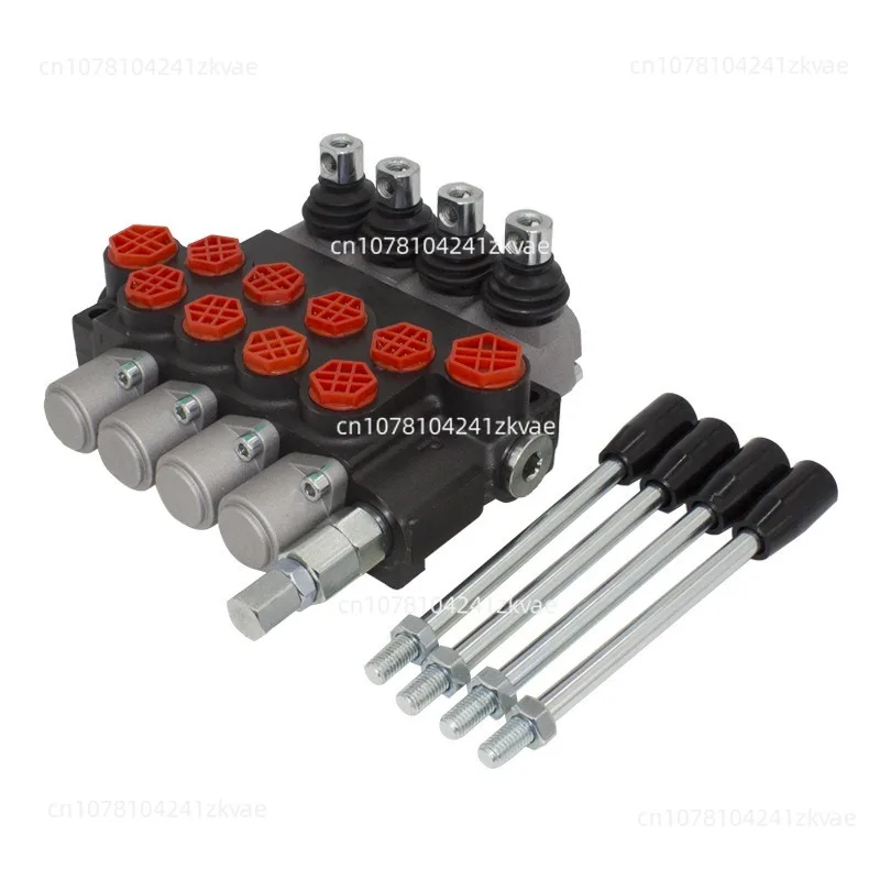 P40series integral multi-way directionaldistributor hand control valve small forklift excavator hydraulic parts