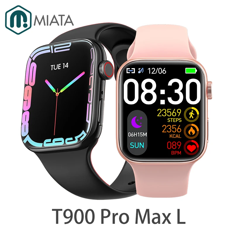 Recensione del Wristwatch IWO T900 Pro Max L Series 8: Il Migliore Dispositivo per lo Sport e la Salute