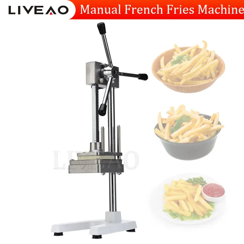 

Manual Commercial Cucumber Potato Extrusion Fruit And Vegetable Strips Multi-Function Dicing Equipment