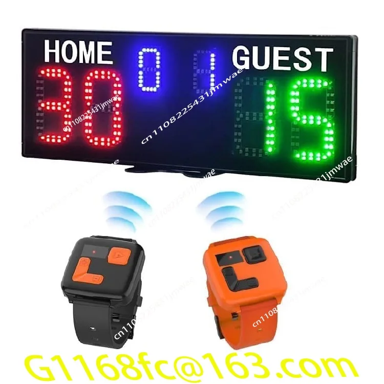 Portable Digital Scoreboard Electronic Basketball Scoreboard with Wrist Control
