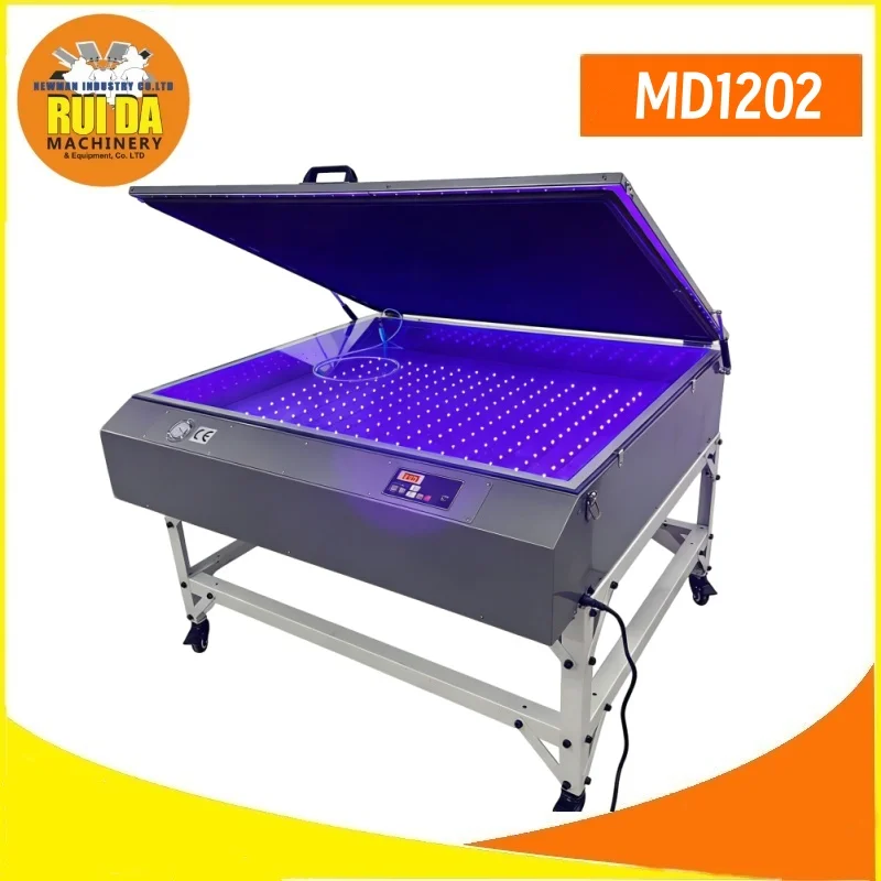 1202 Fluorescent 1050mm*1250mm LED Precise Vacuum Exposure Unit Machine For Light Screen Printing Machine