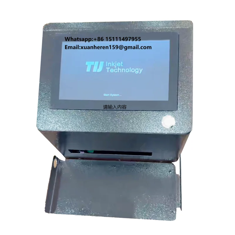 

Yaomatec 7inch Semi-Automatic Static Desktop Inkjet Printer Logo Batch Code Expiry Date Paper Tij Printing Machine