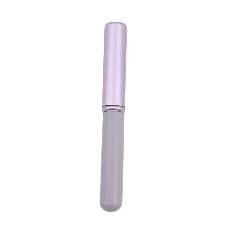 Lápiz labial con cabeza redonda y cepillo para cubrir, corrector de tinte Halo, detalles de maquillaje, herramientas de maquillaje portátiles de viaje, suaves, firme y duraderas