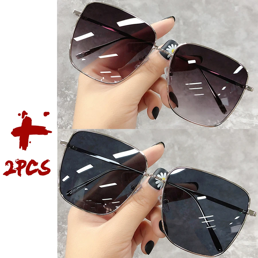 Sonnenbrille Frauen Luxus Platz Männer Fahren Reise Marke Design Gradienten Vintage Sonnenbrille Weibliche Unisex Retro Oculos Neue 2026 – Detail 27