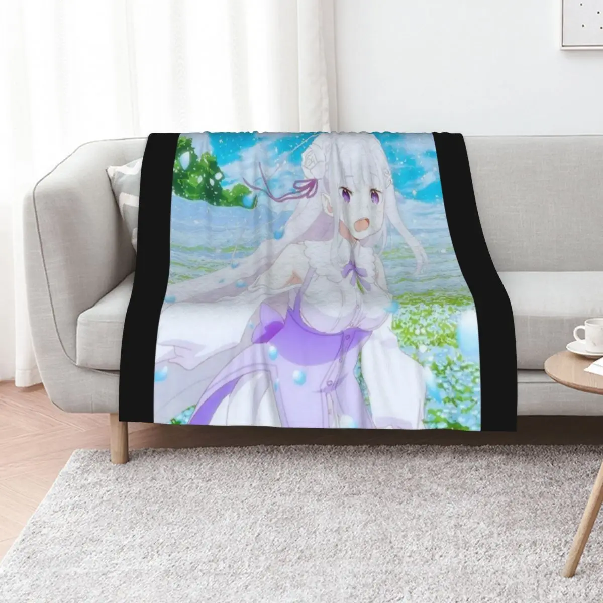 Re Zero Emilia Thro… - image