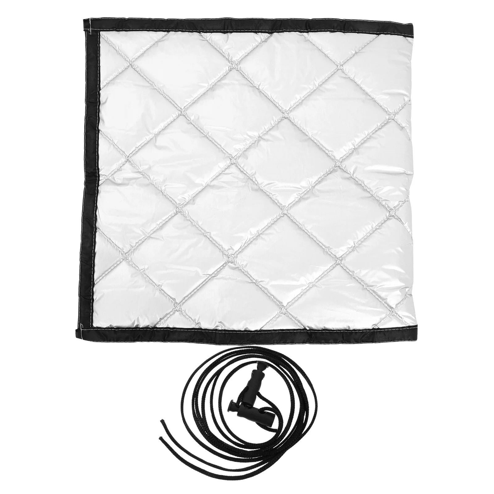 

40x20 Inch Heavy Soundproof Curtain Liners for Bedroom Thermal Insulated Noise Reduction Blackout Drapes Sound Dampening Window