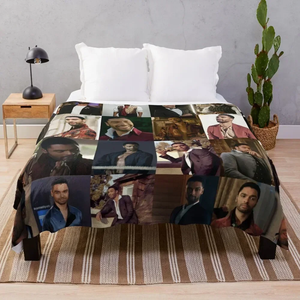 Rege Jean Page Throw Blanket Stain Resistant Cozy Warm Blanket