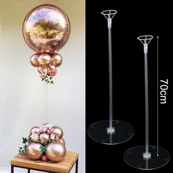 Stojak na balony na imprezę urodzinową 35/70cm, podstawa, stojak, ślubne, lateksowe patyczek do balonów, uchwyt na Baby Shower, wystrój stołu, akcesoria do balonów