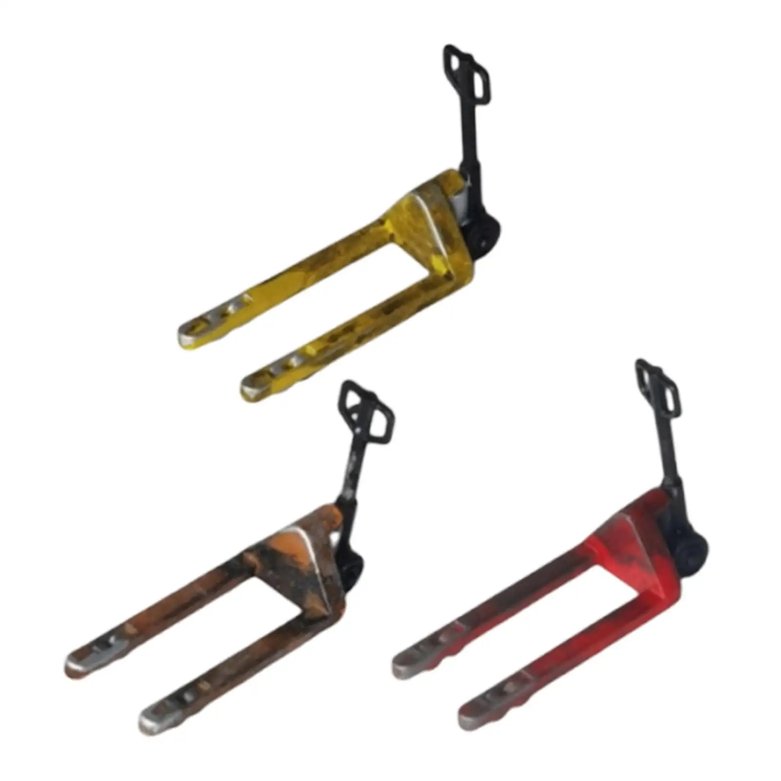 نموذج شاحنة البليت للرافعة الشوكية ديوراما 1/64، خفيف الوزن، واقعي، مصغر، ملحقات أدوات إصلاح مشهد العمل،