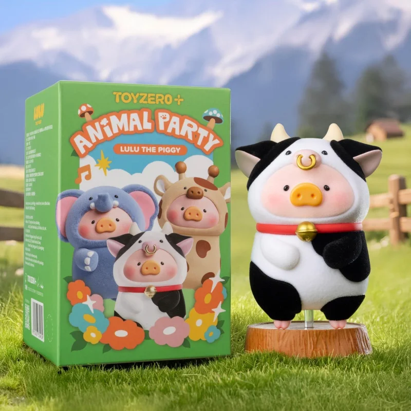 

TOYZEROPLUS консервированная свинья LuLu Pig Animal Party Series слепая коробка Рождественский подарок-сюрприз для девочек милые аксессуары для индивидуальной настройки