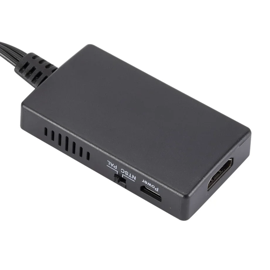 1080P HDMI-zu-AV-Konverter, HDMI-kompatibel zu RCA Composite Video Audio Adapter, unterstützt PAL/NTSC für TV Stick Android TV Box – Detail 6